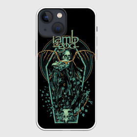 Чехол для iPhone 13 mini с принтом Lamb of God, Sacrament в Петрозаводске,  |  | death metal | lamb of god | log | sacrament | грув метал | группы | метал | музыка | рок | трэш