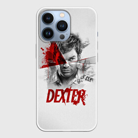 Чехол для iPhone 13 Pro с принтом Dexter Правосудие Декстера в Петрозаводске,  |  | darkly dreaming dexter | dexter | dexter morgan | декстер | декстер морган | дремлющий демон декстера | кровь | майами | постер | правосудие декстера | судмедэксперт