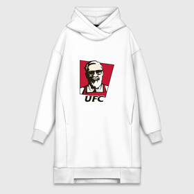 Платье-худи хлопок с принтом UFC  KFC в Петрозаводске,  |  | kfc | mcgregor | ufc | бои без правил | бокс | борьба | прикол