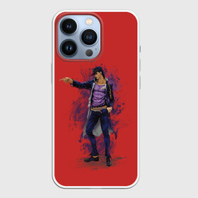 Чехол для iPhone 13 Pro с принтом Jotaro. Jo Jo в Петрозаводске,  |  | adventure | bizarre | brando | dio | jo | joestar | joseph | josuk | jotaro | kujo | lisa | speedwagon | the | world | zeppeli | абдул | брандо | бруно | джо | джозеф | джолин | джонатан | джорно | джоске | джостар | джотаро | дио | какёин | куджо | лиза 