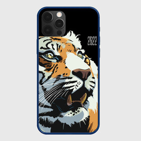 Чехол для iPhone 12 Pro Max с принтом Тигр перед атакой в Петрозаводске, Силикон |  | 2022 | before the attack | look | new year | open mouth | predator | tiger | year of the tiger | взгляд | год тигра | новый год | открытая пасть | перед атакой | тигр | хищник