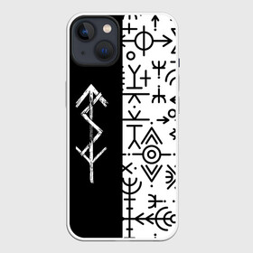 Чехол для iPhone 13 с принтом ПАТТЕРН РУНЫ | RUNES (Z) в Петрозаводске,  |  | runes | древние знаки | знак рода | знаки | иероглифы | руны | русь | символы | славяне | славянская символика
