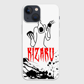 Чехол для iPhone 13 mini с принтом КИЗАРУ (КРАСКА) в Петрозаводске,  |  | ghost | kizaru | rap | trakizarubtf | кизару | кизяка | призрак | реп