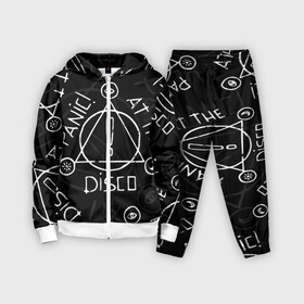 Детский костюм 3D с принтом Panic At the Disco   Pray For The Wicked в Петрозаводске,  |  | Тематика изображения на принте: panic | panic at the disco | patd | pray for the wicked | группа | музыка | райан росс | рок