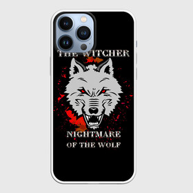 Чехол для iPhone 13 Pro Max с принтом Ведьмак: Кошмар волка в Петрозаводске,  |  | geralt | nightmare of the wolf | the witcher | vesemir | witcher | wolf | ведьмак | весемир | волк | геральт
