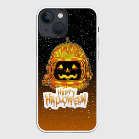 Чехол для iPhone 13 mini с принтом ТЫКВА КОСМОНАВТ | SPACE HALLOWEEN в Петрозаводске,  |  | halloween | haloween | space halloween | тыква космонавт | хеллоин | хеллоуин | хелоин | хелоуин | хэллоин | хэллоуин | хэлоин | хэлоуин