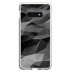 Чехол для Samsung S10E с принтом gray abstraction серая абстракция в Петрозаводске, Силикон | Область печати: задняя сторона чехла, без боковых панелей | 3d | gray | gray abstraction | абстракция | монохром | серый | фон | черно белый | черное белое | черный и белый