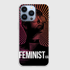Чехол для iPhone 13 Pro с принтом Feministка в Петрозаводске,  |  | feminism | feminist | феминизм | феминистка | феминитив