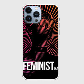 Чехол для iPhone 13 Pro Max с принтом Feministка в Петрозаводске,  |  | feminism | feminist | феминизм | феминистка | феминитив