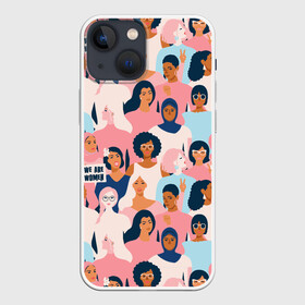 Чехол для iPhone 13 mini с принтом Мы женщины в Петрозаводске,  |  | feminism | feminist | feministka | women | женщина | женщины | феминизм | феминистка
