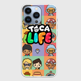 Чехол для iPhone 13 Pro с принтом TOCA BOCA LIFE ПЕРСОНАЖИ в Петрозаводске,  |  | digital toys | gamer | games | helicopter taxi | pets | toca boca | toca hair salon | toca kitchen | toca life | toca life city | toca life worl | toca tea party | video games | игры