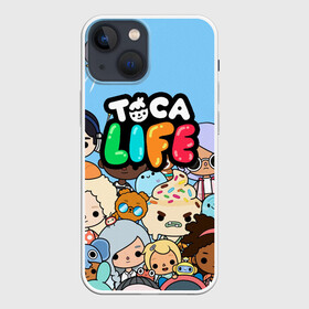 Чехол для iPhone 13 mini с принтом TOCA BOCA ТВОЯ ИСТОРИЯ   STORIES в Петрозаводске,  |  | digital toys | gamer | games | helicopter taxi | pets | toca boca | toca hair salon | toca kitchen | toca life | toca life city | toca life worl | toca tea party | video games | игры