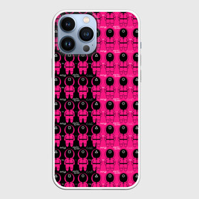 Чехол для iPhone 13 Pro Max с принтом Squid Game (pattern) в Петрозаводске,  |  | netflix | ojingeo geim | squid | squid game | дорама | игра в кальмара | кальмар | ки хун | корея | нетфликс | сан ву | сериал