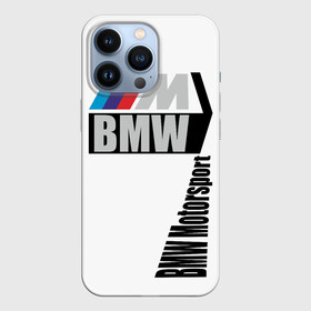 Чехол для iPhone 13 Pro с принтом BMW  Motorsport в Петрозаводске,  |  | bmw | автоспорт | бмв | логотипы | надписи | немецкая классика | немецкие машины