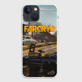 Чехол для iPhone 13 mini с принтом Far Cry 6 game art в Петрозаводске,  |  | art | cry | dani | far | farcry | game | rojas | shooter | ubisoft | арт | дани | куба | рохас | фаркрай | яра