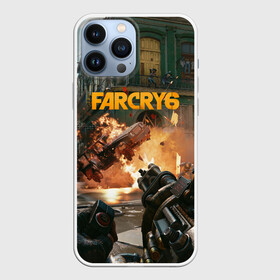 Чехол для iPhone 13 Pro Max с принтом Far Cry 6 gameplay art в Петрозаводске,  |  | art | cry | dani | far | game | rojas | shooter | ubisoft | арт | дани | пулемет | рохас | фаркрай | шутер | экшн