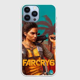 Чехол для iPhone 13 Pro Max с принтом Far Cry Dani Rojas в Петрозаводске,  |  | art | cry | dani | far | game | gun | rojas | shooter | арт | дани | закат | край | машина | оружие | пальмы | рохас | фар | шутер