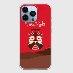 Чехол для iPhone 13 Pro с принтом FIRE WALK WITH ME Twin Peaks в Петрозаводске,  |  | Тематика изображения на принте: twin peaks | агент купер | девид линч | ретро | сериал | сова | твин пикс | телесериал | фильм