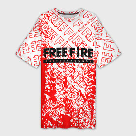 Платье-футболка 3D с принтом День Booyah  Garena Free Fire. в Петрозаводске,  |  | free fire | free fire battlegrounds | garena | garena free fire | гарена | игра | фри фаер | шутер