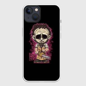 Чехол для iPhone 13 с принтом кожаное лицо в Петрозаводске,  |  | blood | chainsaw | evil | face | fear | halloween | human | hunter | leather | murderer | of | on | people | бензопила | зло | кожаное | кровь | лицо | людей | на | охотник | хэллоуин | человек