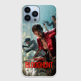 Чехол для iPhone 13 Pro Max с принтом Vampire: The Masquerade   Bloodhunt в Петрозаводске,  |  | battle | bloodhunt | free | game | masquerade | night | play | prague | royale | to | vampire | битва | вампиры | девушка | игра | королевская | кровавая | маскарад | ночь | охота | прага