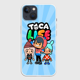 Чехол для iPhone 13 с принтом TOCA BOCA WORLD | ГЕРОИ ИГРЫ в Петрозаводске,  |  | digital toys | gamer | games | helicopter taxi | pets | toca boca | toca hair salon | toca kitchen | toca life | toca life city | toca life worl | toca tea party | video games | игры