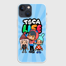 Чехол для iPhone 13 mini с принтом TOCA BOCA WORLD | ГЕРОИ ИГРЫ в Петрозаводске,  |  | digital toys | gamer | games | helicopter taxi | pets | toca boca | toca hair salon | toca kitchen | toca life | toca life city | toca life worl | toca tea party | video games | игры