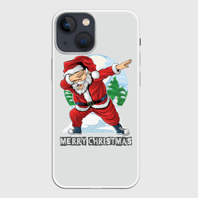 Чехол для iPhone 13 mini с принтом Mary Christmas (Dab) в Петрозаводске,  |  | Тематика изображения на принте: christmas | merry christmas | santa claus | дед мороз | ёлка | зима | мороз | новый год | подарок | праздник | рождество | с новым годом | санта клаус | снегурочка | снежинки