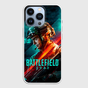 Чехол для iPhone 13 Pro с принтом Battlefield 2042 game art в Петрозаводске,  |  | 2042 | action | art | battlefield | dice | game | shooter | soldier | арт | батла | баттлфилд | война | солдат | шутер