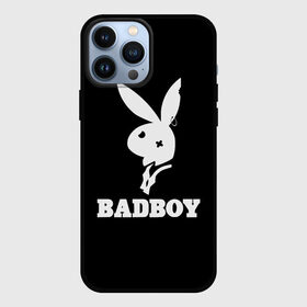 Чехол для iPhone 13 Pro Max с принтом BAD BOY (секси) в Петрозаводске,  |  | Тематика изображения на принте: bad boy | erotic | love | playboy | заяц | кролик | любовь | плейбой | прикол | смешной | страсть | ххх | шутка | юмор