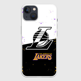 Чехол для iPhone 13 с принтом Коби Брайант Los Angeles Lakers, в Петрозаводске,  |  | 24 | kobebryant | lakers | nba | баскетбол | баскетболист | коби брайант | лейкерс | нба | спорт