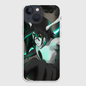 Чехол для iPhone 13 mini с принтом Улькиорра Сифер . Ulquiorra в Петрозаводске,  |  | bleach | ulquiorra | аниме | блич | манга | сифер | улькиорра