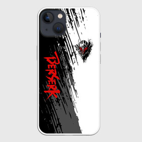 Чехол для iPhone 13 с принтом Берсерк чёрной маска в Петрозаводске,  |  | berserk | knight | аниме | берсерк | рыцарь