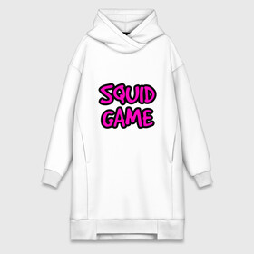 Платье-худи хлопок с принтом Squid Game Pinker в Петрозаводске,  |  | 001 | 067 | 101 | 199 | 212 | 456 | game | korea | mask | netflix | ojingeo geim | squid game | деньги | игра | игра в кальмара | кальмар | кино | кореец | корея | криминал | кровь | маска | нетфликс | сериал | триллер