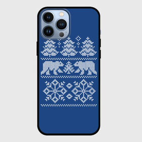 Чехол для iPhone 13 Pro Max с принтом Север в Петрозаводске,  |  | merry christmas | santa claus | алатырь | бабушкин свитер | белые медведи | вышиванка | новый год | обережная вышивка | орнамент | свитер | свитер с оленями | северные медведи | северные узоры | снежинки | узоры
