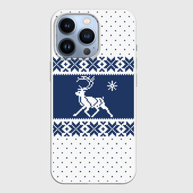 Чехол для iPhone 13 Pro с принтом Северный Олень (звезда) в Петрозаводске,  |  | merry christmas | алатырь | бабушкин свитер | ёлка | животное | зверь | лось | новый год | обережная вышивка | олень | орнамент | охота | подарок | рогач | рождество | свитер | свитер с оленями