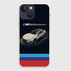 Чехол для iPhone 13 mini с принтом BMW CLS 3.0 | PERFORMANCE в Петрозаводске,  |  | auto | auto sport | autosport | bmw | bmw cls 3 | bmw performance | cls | m | mka | performance | авто спорт | автомобиль | автоспорт | ам | бмв | бэха | машина | мка | перформанс