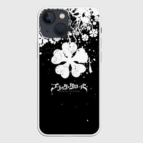 Чехол для iPhone 13 mini с принтом Black clover: Asta в Петрозаводске,  |  | asta | black bull | black clover | bull | clover | аста | бык | клевер | чёрный бык | чёрный клевер