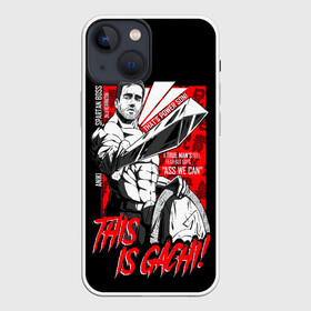 Чехол для iPhone 13 mini с принтом Билли Херрингтон THIS IS GACHI в Петрозаводске,  |  | billy herirngton | cum | dungeon | gachi | gachimuchi | master | mem | ван даркхолм | гачи | гачимучи | мем | мемы