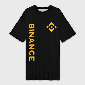 Платье-футболка 3D с принтом БИНАНС ЛОГО КАРБОН  BINANCE LOGO в Петрозаводске,  |  | Тематика изображения на принте: bitcoin | blockchain | btc | cardano | crypto | ethereum | polkadot | tether | xrp | бинанс | биткоин | блокчейн | валюта | деньги | криптовалюта | майнер | майнинг | цифровая валюта | цифровое золото | эфир