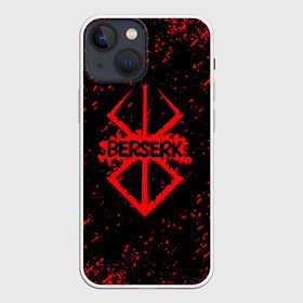 Чехол для iPhone 13 mini с принтом BERSERK | logo elements в Петрозаводске,  |  | berserk | kentaro miura | аниме | берсерк | берсерк аниме | гатс | гриффит | золотой век | каска | кентаро миура | кэнтаро миура | манга | манга берсерк