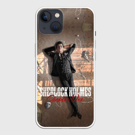 Чехол для iPhone 13 с принтом Sherlock Holmes Part One в Петрозаводске,  |  | arthur conan doyle | books | doctor john watson | games | sherlock holmes | артур конан дойл | доктор джон ватсон | игры | классика | книги | шерлок холмс