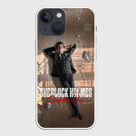 Чехол для iPhone 13 mini с принтом Sherlock Holmes Part One в Петрозаводске,  |  | arthur conan doyle | books | doctor john watson | games | sherlock holmes | артур конан дойл | доктор джон ватсон | игры | классика | книги | шерлок холмс