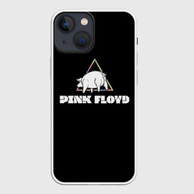 Чехол для iPhone 13 mini с принтом PINK FLOYD PIG в Петрозаводске,  |  | pig | pink floyd | артрок | группа | музыка | пинк флойд | поросенок | прогрессивный рок | протопрог | психоделический рок | рок | рок группа | свинья | спейсрок | эйсидрок | экспериментальный рок