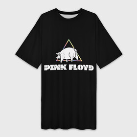 Платье-футболка 3D с принтом PINK FLOYD PIG в Петрозаводске,  |  | Тематика изображения на принте: pig | pink floyd | артрок | группа | музыка | пинк флойд | поросенок | прогрессивный рок | протопрог | психоделический рок | рок | рок группа | свинья | спейсрок | эйсидрок | экспериментальный рок