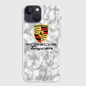 Чехол для iPhone 13 mini с принтом [Porsche Taycan]   Как у Литвина в Петрозаводске,  |  | auto | porsche | taycan | авто | автомобиль | бренд | марка | порше | тайкан