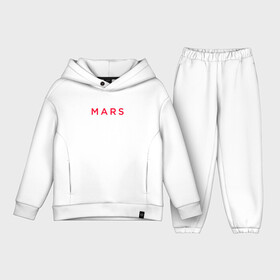 Детский костюм хлопок Oversize с принтом 30 Seconds To Mars, logo в Петрозаводске,  |  | 30 seconds to mars | jared leto | music | rock | thirty seconds to mars | джаред лето | музыка | рок