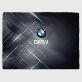 Плед 3D с принтом [BMW] Logo в Петрозаводске, 100% полиэстер | закругленные углы, все края обработаны. Ткань не мнется и не растягивается | Тематика изображения на принте: bmw | bmw performance | m | motorsport | performance | бмв | моторспорт
