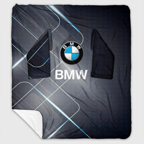 Плед с рукавами с принтом [BMW] Logo в Петрозаводске, 100% полиэстер | Закругленные углы, все края обработаны. Ткань не мнется и не растягивается. Размер 170*145 | bmw | bmw performance | m | motorsport | performance | бмв | моторспорт