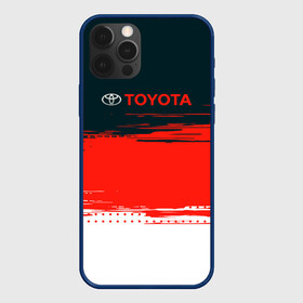 Чехол для iPhone 12 Pro с принтом [Toyota] Texture в Петрозаводске, силикон | область печати: задняя сторона чехла, без боковых панелей | auto | sport | texture | toyota | авто | автомобиль | бренд | спорт | текстура | тойота